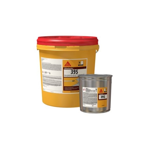 Sika Sikalastic 395 Aliphatic Traffic Bearing Wear and Top Coat Gray 10 Gallon Kit 571741 - main